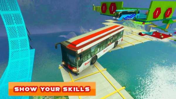 Impossible Bus Tracks Driving Simulator स्क्रीनशॉट 1