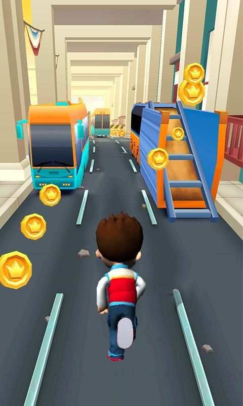 Subway Paw Ryder Runner Patrol Dash screenshot 1