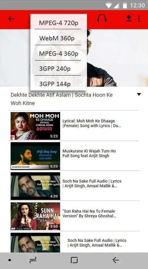HD Video Player screenshot 1