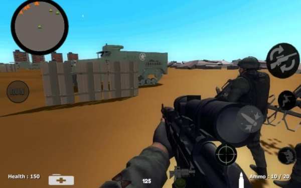 Zombie Attack 3DXfight screenshot 2