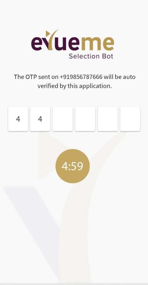 EvueMe Applicant App screenshot 2