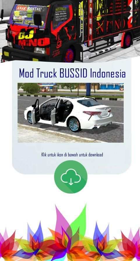 Mod Truck BUSSID Indonesia screenshot 1