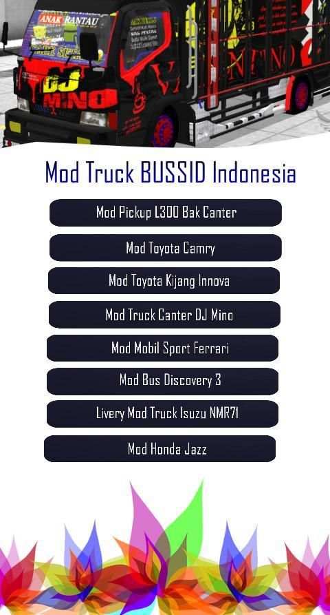 Mod Truck BUSSID Indonesia screenshot 5
