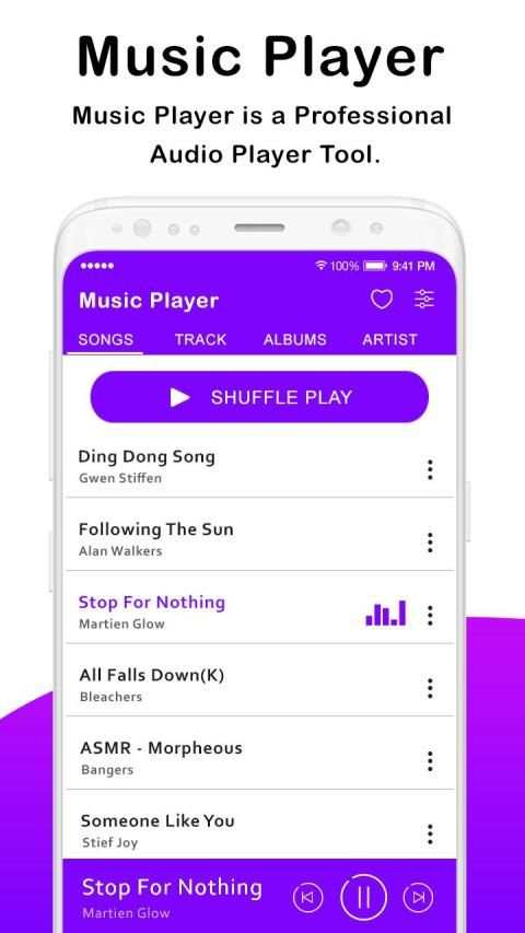 Music Player स्क्रीनशॉट 5