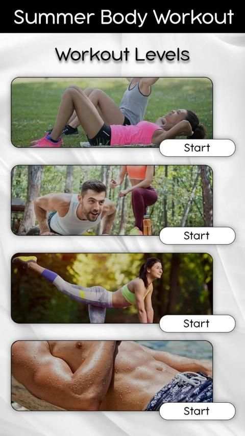 Summer Body Workout screenshot 4
