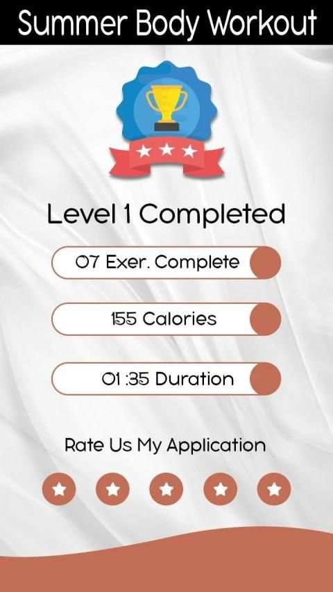 Summer Body Workout screenshot 1