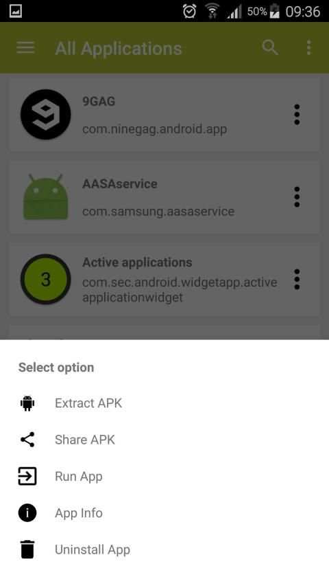 Apk Extractor स्क्रीनशॉट 3
