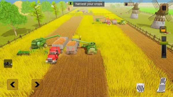 New Tractor Farming Simulator 2019: Sim petani screenshot 10
