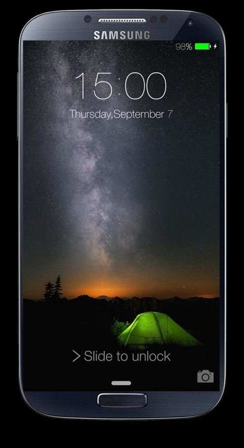 Phone8 Screen Lock screenshot 2