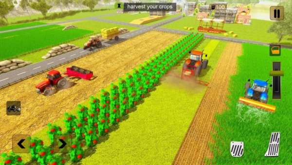New Tractor Farming Simulator 2019: Sim petani screenshot 5