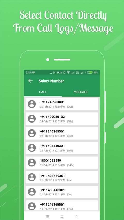 Direct Message for WhatsApp Messenger screenshot 11