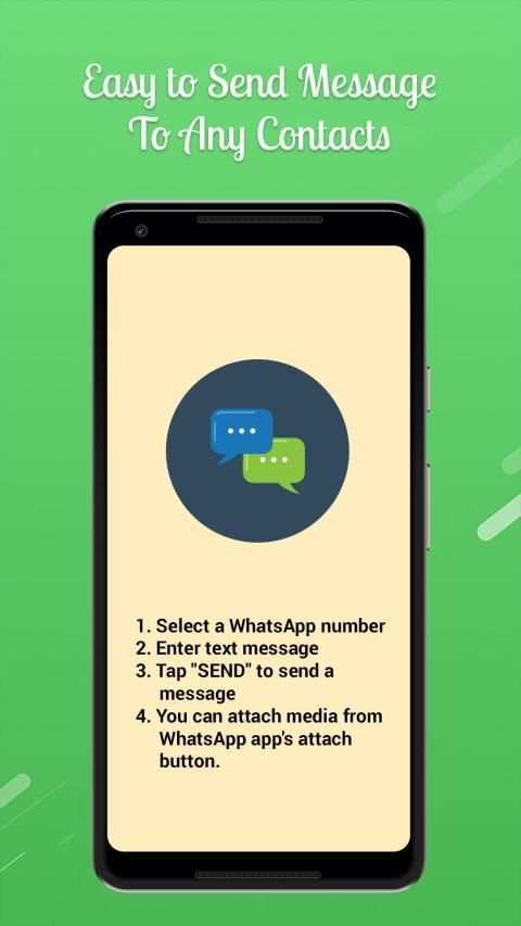 Direct Message for WhatsApp Messenger screenshot 3