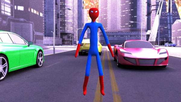 Spider Stickman Rope Amazing Battle स्क्रीनशॉट 4