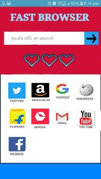Free Browser screenshot 1