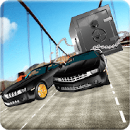 Chained Car Racing Robbery Crime City Simulator icon
