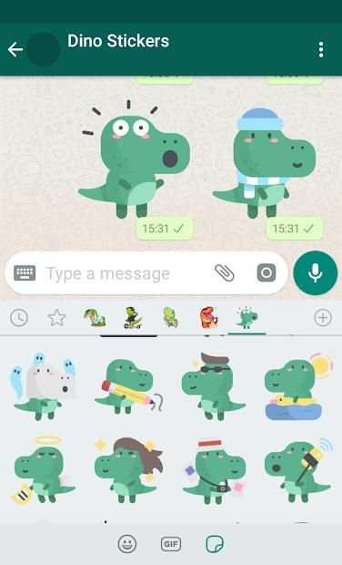 New WAStickerApps - Dinosaur Stickers For Chat screenshot 2