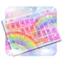 Colorful Rainbow Keyboard Theme on 9Apps
