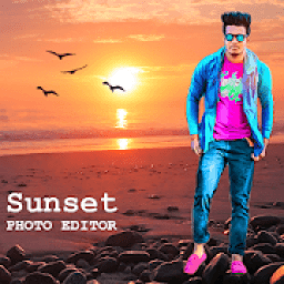 Sunset Photo Editor New 2018 – Sunset Photo Frames आइकन