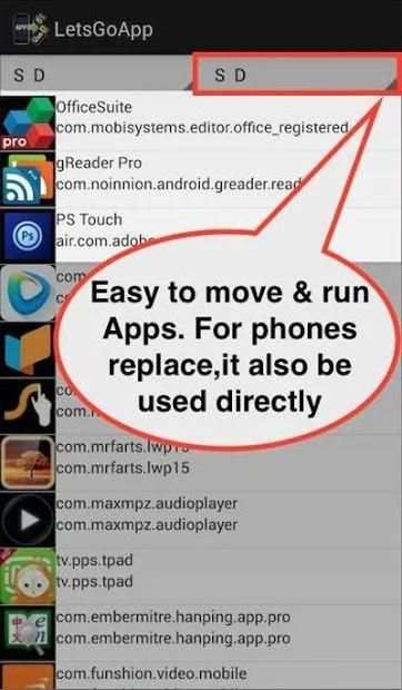 LetsGoApp App 2 SD or OTG※ROOT स्क्रीनशॉट 2