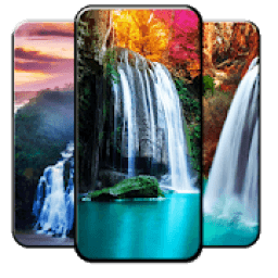 ikon Waterfall HD Wallpaper