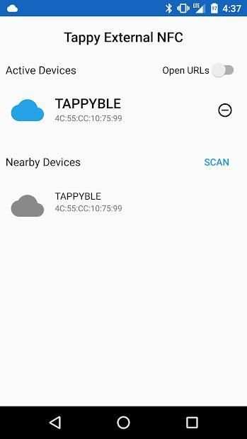 Tappy External NFC screenshot 1
