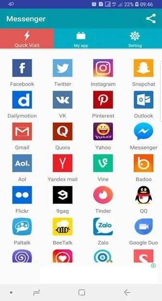 All Social Message screenshot 2