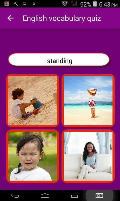 English Quiz kids screenshot 1