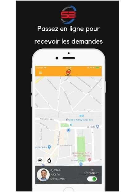 SB Drive vtc chauffeur screenshot 1