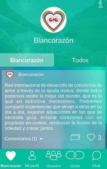 Blancorazón - Red social espiritual y esotérica screenshot 9