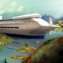 Tourist Transport Ship Game - Cruise Ship Driving