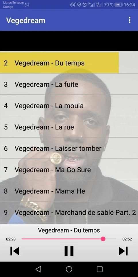 Vegedream Chansons screenshot 3