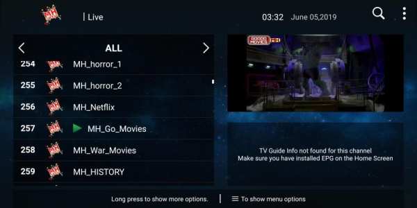 MH IPTV स्क्रीनशॉट 5