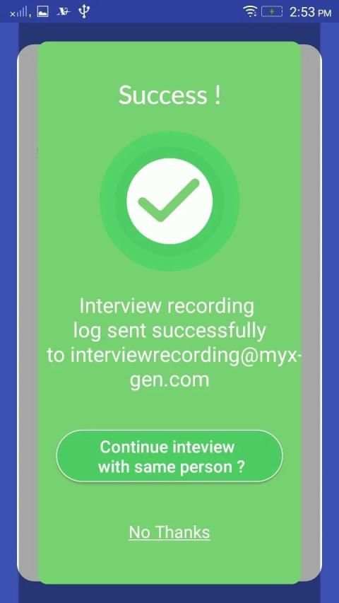 Interview Recording स्क्रीनशॉट 7