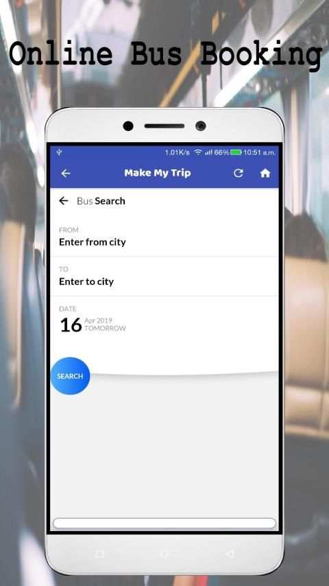 Bus Booking Online:2019 screenshot 1