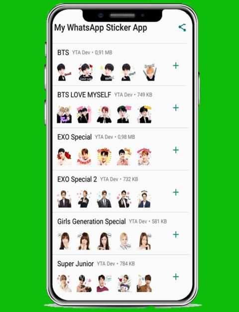 KPOP Sticker Apps - Smileys Whatsapp screenshot 4