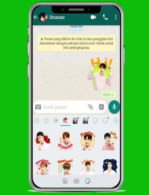KPOP Sticker Apps - Smileys Whatsapp screenshot 2