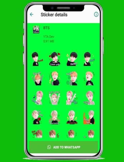 KPOP Sticker Apps - Smileys Whatsapp screenshot 3