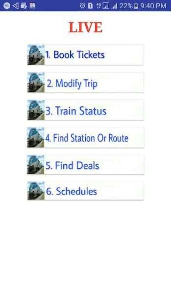 USA Live Train & Bus Status - Book Tickets screenshot 1