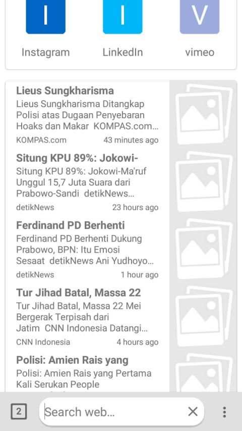 Flush web Browser screenshot 1