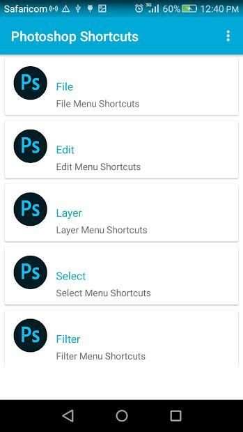 Photoshop Shortcuts screenshot 5