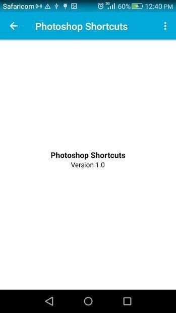 Photoshop Shortcuts screenshot 1
