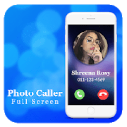 Photo Caller Full Screen - HD Image Call ID Phone आइकन