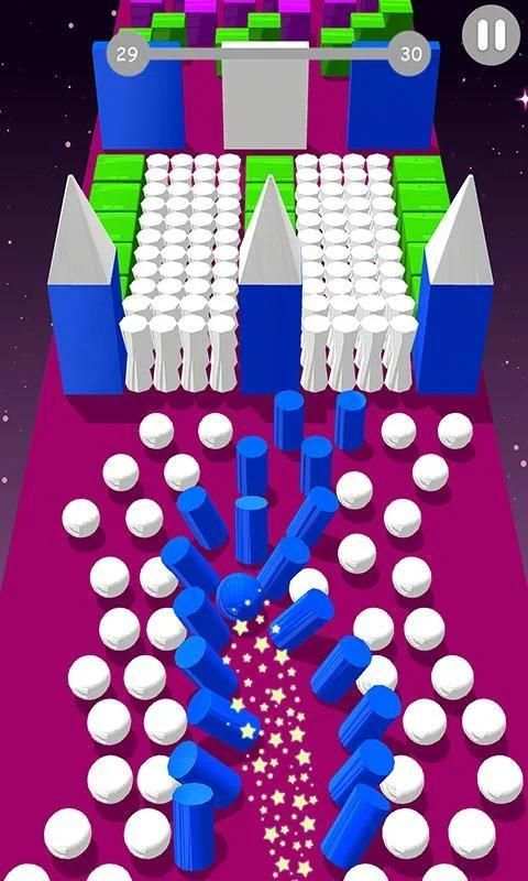 Color Ball Vs Road Bump 3D screenshot 7