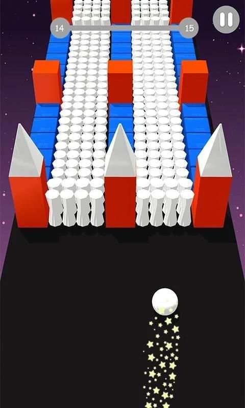 Color Ball Vs Road Bump 3D screenshot 9