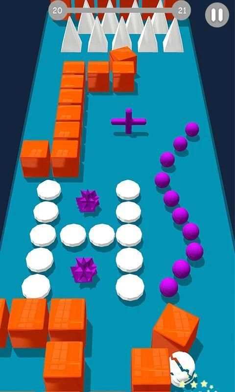 Color Ball Vs Road Bump 3D screenshot 8
