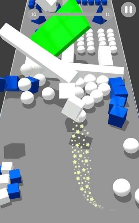 Color Ball Vs Road Bump 3D screenshot 4