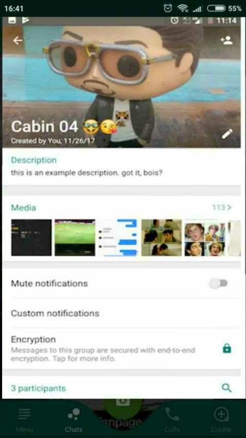 WA Gb Transparan Delta Black screenshot 1