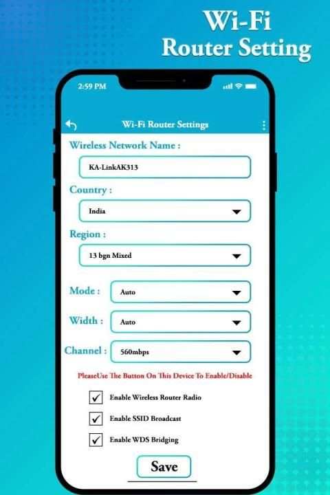All WiFi Router Setting : Admin Setup स्क्रीनशॉट 5