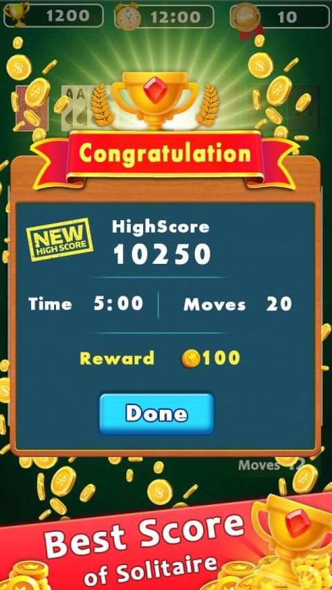 Solitaire Free स्क्रीनशॉट 1