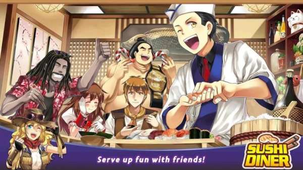 Sushi Diner - Fun Cooking Game screenshot 1
